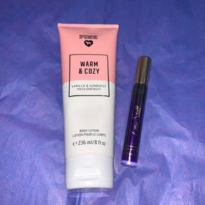 Pink Lotion and Fragrance Mist